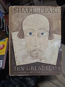 William Shakespeare SHAKESPEARE: TEN GREAT PLAYS Illust Provensen 1st Guthrie - Picture 1 of 7