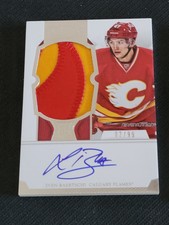 2012-13 PANINI DOMINION SVEN BAERTSCHI #109 #ed 82/99 PATCH ROOKIE AUTO