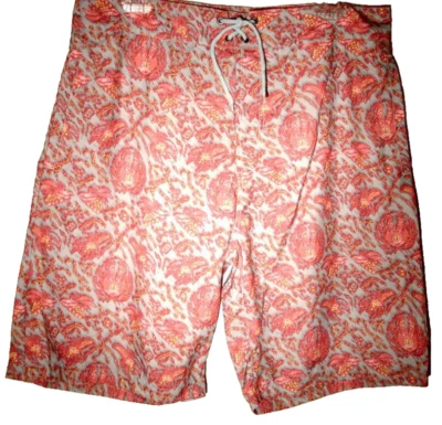 Tommy Hilfiger Tommy Jeans Hombres Pantalones Cortos Bañador Mediano 4 Bolsillos Sealife Nuevo Foto 1 de 3