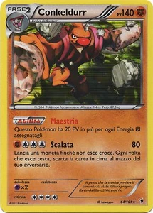 POKEMON CARDS • CONKELDURR 64/101 • IN ITALIANO - Picture 1 of 1