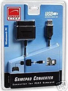 PS2 GAMEPAD CONVERTER TO PC/USB4027301065022 brand new sealed  - Picture 1 of 1