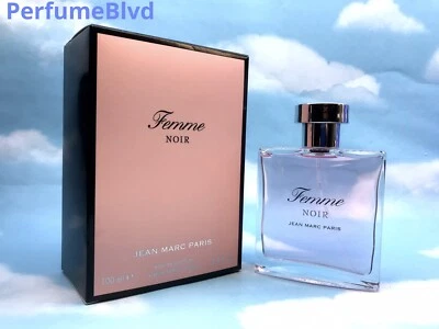 FEMME NOIR DE JEAN MARC PARIS 3,4 FL. OZ 100 ML EAU DE PARFUM SPRAY EN CAJA SELLADA Foto 1 de 3