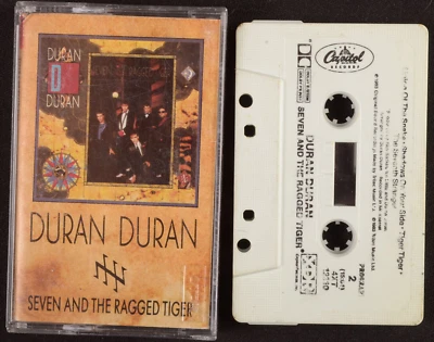 Duran Duran - Seven and the Ragged Tiger (Cassette, 1983)  Foto 1 de 4