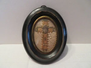 ancien reliquaire image religieuse Sainte marguerite marie Alacoque - Picture 1 of 3