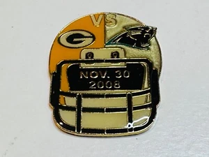 Green Bay Packers vs Carolina Panthers Game Day Pin November 30 2008 11/30/08 - Picture 1 of 2