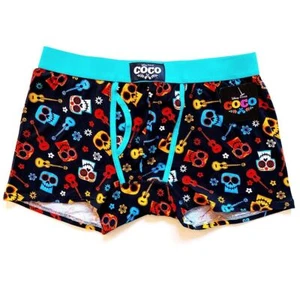 Disney Pixar Men's Coco Guitar and Skulls Boxer Brief Underwear! (S M L XL 2XL) - Picture 1 of 5