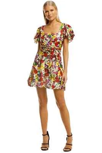 TALULAH The Blossom Mini Floral Dress Cocktail Races Size 10 AU | RRP 320.00 - Picture 1 of 5