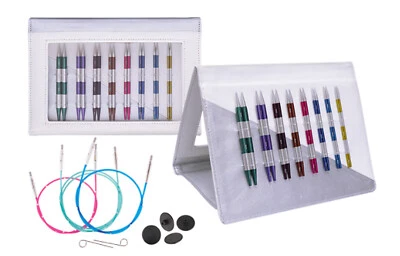 KnitPro SmartStix Deluxe Set Stricknadeln auswechselbare Nadelspitzen lang 42140 - Bild 1 von 4