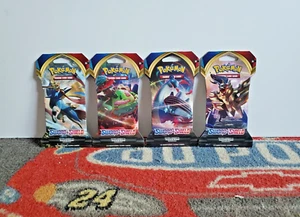 Lot 4 Pokemon Sword & Shield TCG New Sealed. - Picture 1 of 4
