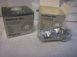 2 QTY SPM-1-30-BNK 1-5/16" Dia  5/8" thk 4k GM INTERTEK Lighting SLIM puck mini - Picture 1 of 10