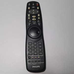 Mando a distancia Philips usado para TV karaoke audio zoom menú de título ángulo de repetición subtítulo #130 - Imagen 1 de 3