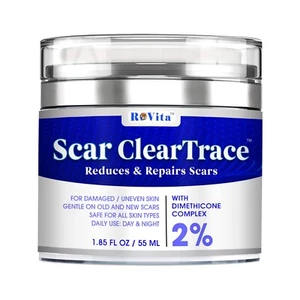 Scar Removal Cream - Old Scars Stretch Mark Spots, Surgery, Burn, Injury Scar - Picture 1 of 13
