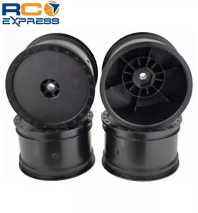 DE Racing Borrego Wheels for B4.2/B6/B64/Tlr 22 4.0 Rear Black (4) DER-BB4-LRB - Picture 1 of 1