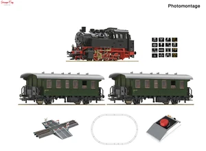 Roco DB BR80 Steam Passenger Train Set III 1:87 Scale, HO Scale - Picture 1 of 1