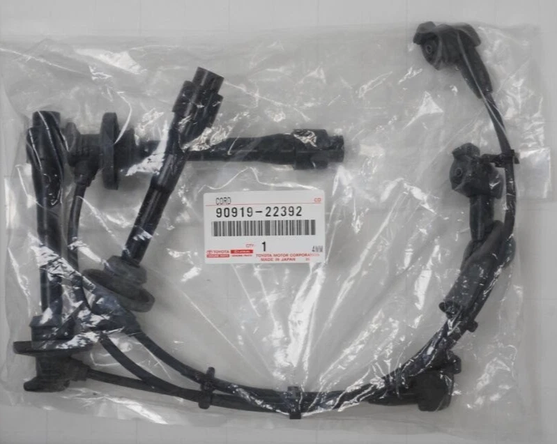 90919-22392 Toyota Cord set, spark plug resistive, no.2 9091922392, New Genuine  - Image 1 of 1