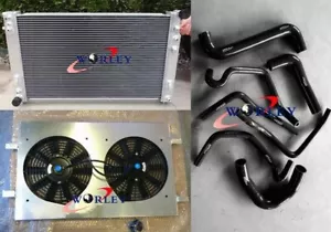 Radiator&Shroud&Fan&Hose BLACK for Holden VT VX VU HSV Commodore V8 GEN3 LS1 5.7 - Picture 1 of 10