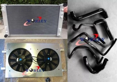 Radiator&Shroud&Fan&Hose BLACK for Holden VT VX VU HSV Commodore V8 GEN3 LS1 5.7 - Image 1 of 4