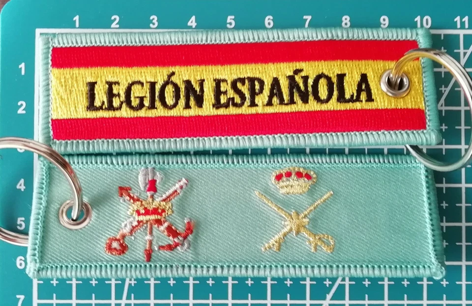 Llavero bordado GENERAL DE LA LEGIÓN ESPAÑOLA  Ejército de Tierra España - Imagen 1 de 1