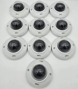*LOT OF 10* AXIS Communications M3046-V PoE Network Mini Dome Cameras - Picture 1 of 8