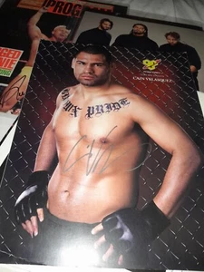 cain velasquez signed Promo Ufc Photo - Picture 1 of 2