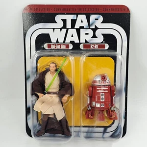 Star Wars Vintage Collection VC Commemorative Tin Qui-Gon Jinn and R2-R9 - Picture 1 of 2