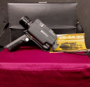 Sankyo ES-33 Super 8 camera film- malette vintage 70- manuel d'utilisation 