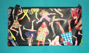 Sydney Love Fashionistas Theme Women's Zippered Clutch Wallet 11" x 6" - Picture 1 of 8