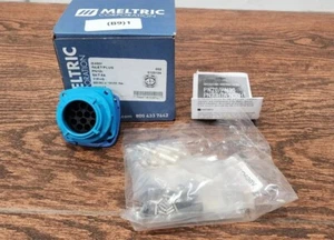 Meltric 03-A8001 Multipin PN12c Inlet 600 VAC/130 VDC 2A/7.5A Receptacle Outlet - Picture 1 of 5