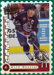 1997-98 Donruss Priority Stamp Of Approval # 16 Mark Messier 40/100