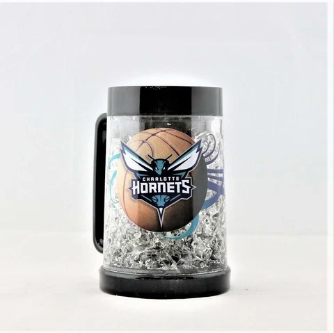 Charlotte Hornets Licensed NBA 16oz Hunter Freezer Mug Cover