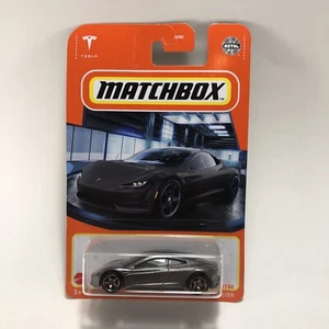 Matchbox 2022 Tesla Roadster silver 75/100 - Picture 1 of 9