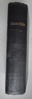 La Sainte-Bible Ancien et Nouveau Testament par Louis Segond Paris 1921 - Photo 1/4