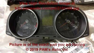 Used Speedometer Gauge fits: 2018 Volkswagen Passat cluster MPH ID 561920971B Gr Foto 1 de 4