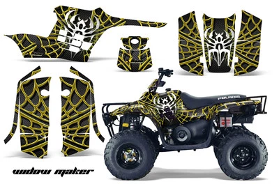 Calcomanías adhesivas gráficas ATV para Polaris Trail Boss 330 04-09 WIDOW Y K Foto 1 de 2