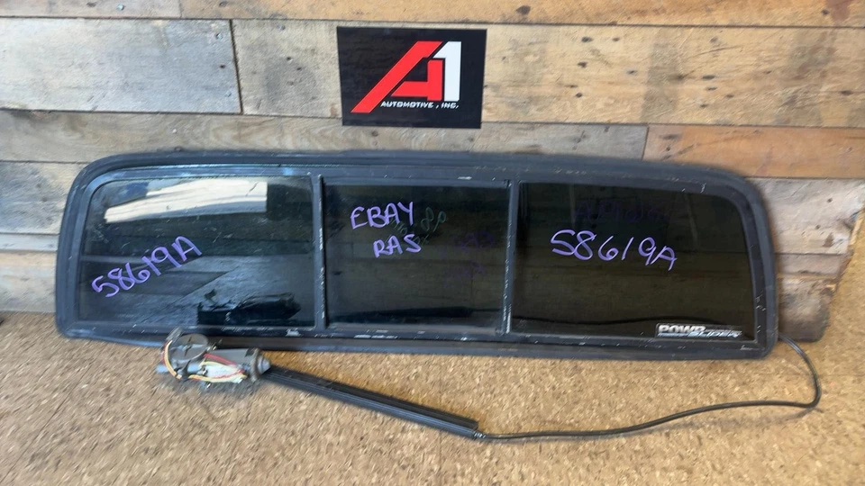 1995-2004 TOYOTA TACOMA ПИКАП ЗАДНЕЕ СТЕКЛО/СТЕКЛО ПИТАНИЯ скольжение - Изображение 1 из 4