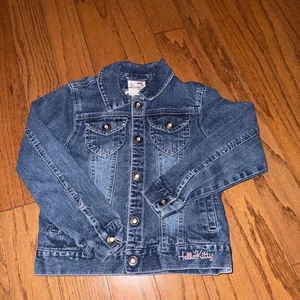 Chaqueta vaquera Sanrio Hello Kitty, talla 6 - Imagen 1 de 7