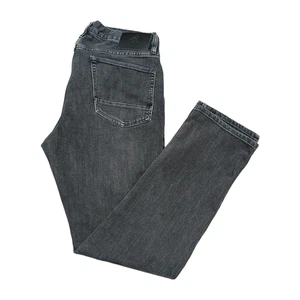 Size 34x30 - ROARK - Mens Jeans HWY 128 Straight Fit Black Raw Denim Dark Wash - Picture 1 of 10