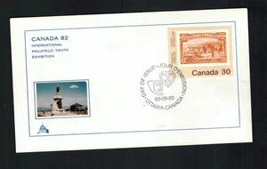 Canada #910, 1982 30¢ Champlain's Departure, Dome Cachet FDC, VF - Foto 1 di 1