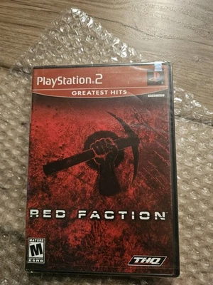 Red Faction: Greatest Hits (PlayStation 2, PS2 2001) BRAND NEW SEALED HANGTAB - Image 1 of 4