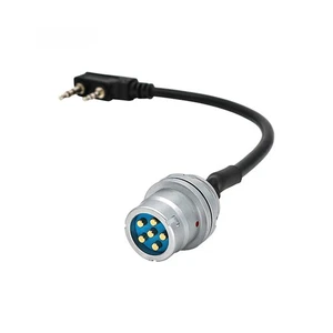 Cavo adattatore U 283 U-283/U 6 pin spina a presa Kenwood per AN/PRC 148 152 152A - Foto 1 di 11