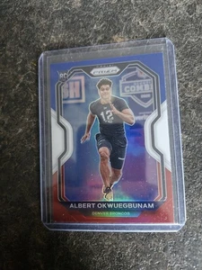 2020 Panini Prizm Red White Blue Rookie Albert Okwuegbunam RC Card# 316 - Picture 1 of 2