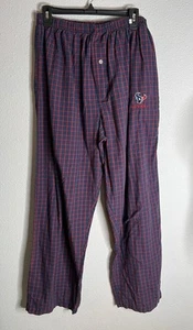 Houston Texans NFL Men's Reebok Lounge Pants Plaid Size XL - Picture 1 of 6