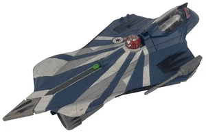 Star Wars Clone Wars Anakin's Jedi Starfighter Hasbro 2003 Blue - Not Complete - Picture 1 of 6