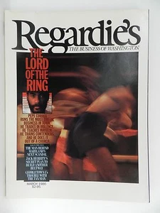 REGARDIE'S (regardies) MAGAZINE, MAR 1986 ISSUE, D.C. INSIDER'S CHRONICAL 1980'S - Picture 1 of 1