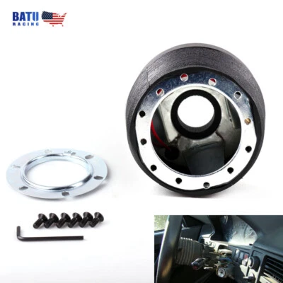 Black Racing Steering Wheel Hub Adapter Boss Kit Fit for Volkswagen Jetta/VW - Изображение 1 из 4