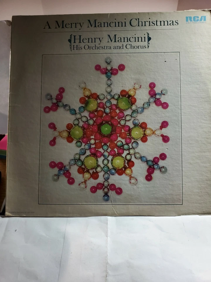 Henry Mancini - A Merry Mancini Christmas RCA  ANL1- 1928 VG R39 Foto 1 de 1