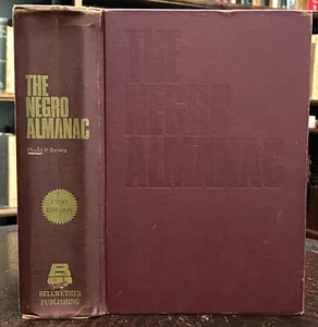 THE NEGRO ALMANAC - 1st 1967 AFRICAN-AMERICAN REFERENCE, CONTRIBUTIONS, HISTORY - Imagen 1 de 18