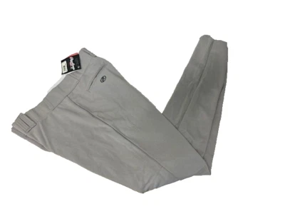 Rawlings Unhemmed Baseball Pant Straight Fit Adult Grey - NWT, FREE Shipping - Image 1 of 4