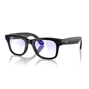 Gafas inteligentes Ray-Ban Meta - Wayfarer (estándar) - negras brillantes, transparentes - Imagen 1 de 8