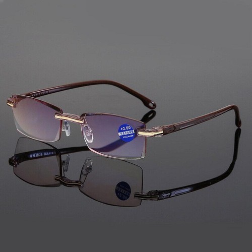 Progressive Sapphire High Hardness Anti blue Far and Near Dual use Reading Glass